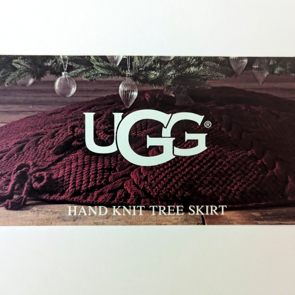 UGG Christmas Tree Skirt